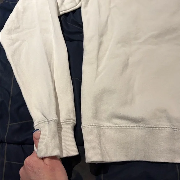 Roots White/Cream Hoodie with Graphic - size S - Picture 13 of 16